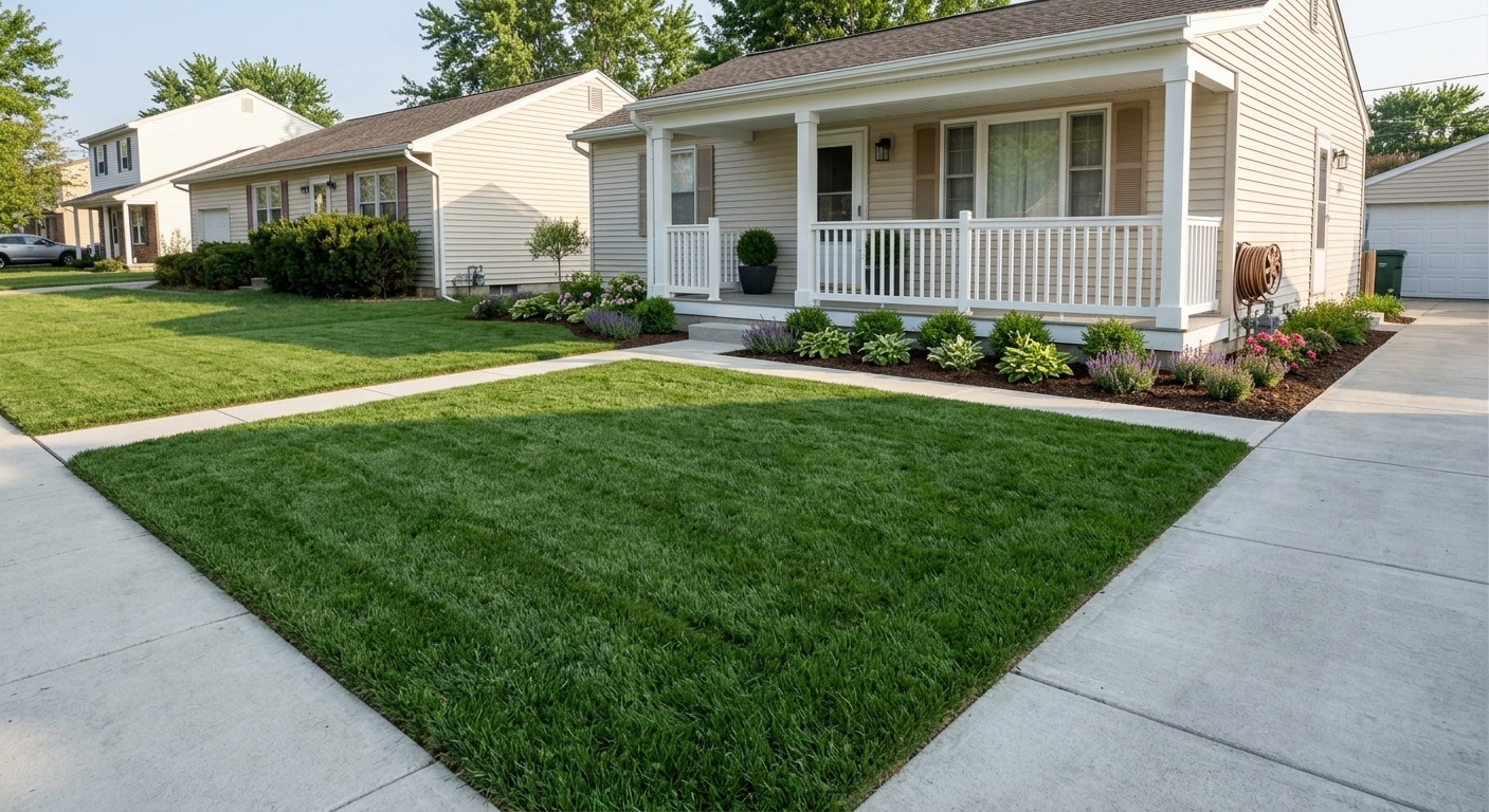 Backyard transformation — after