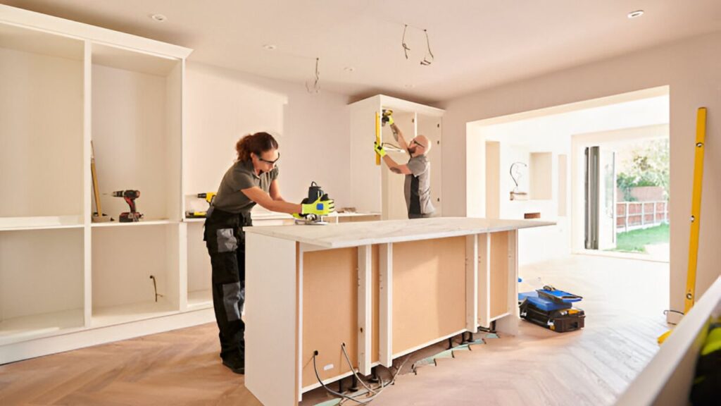 Minor Remodeling project example by Lillarians Contractor