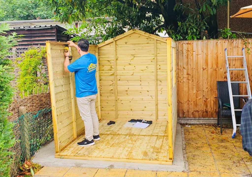 Shed Assembly project example by Lillarians Contractor