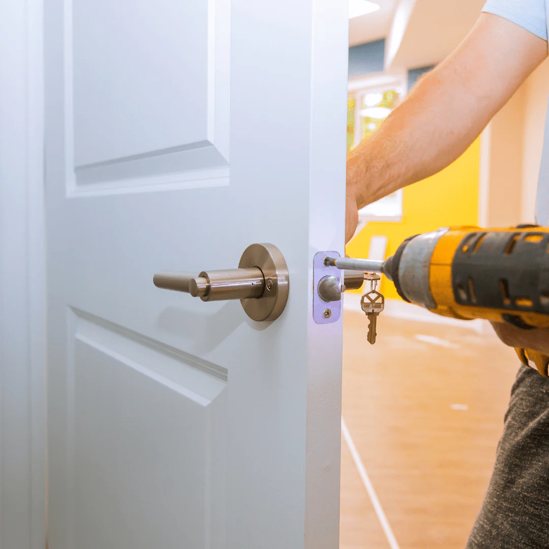 Door Installation project example by Lillarians Contractor